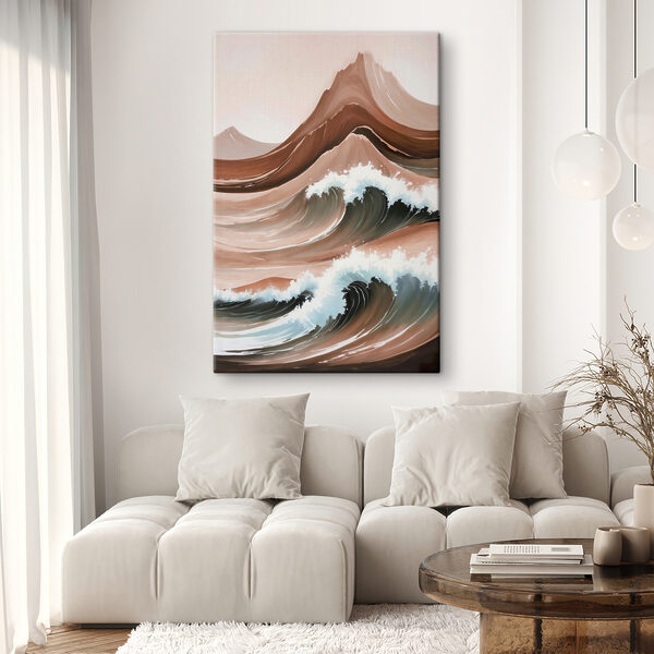 Un dipinto che raffigura le onde su una spiaggia s38222pig102 600x600 - Un dipinto che raffigura le onde su una spiaggia - tegory