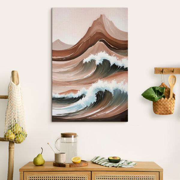 Un dipinto che raffigura le onde su una spiaggia s38222pik300 600x600 - Un dipinto che raffigura le onde su una spiaggia - tegory
