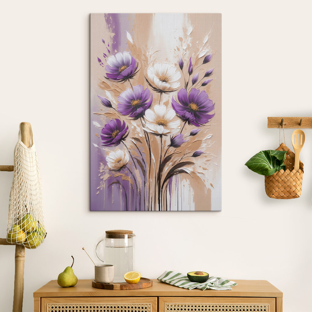 s38225pik300 1024x1024 - Un dipinto di fiori su una parete - tegory