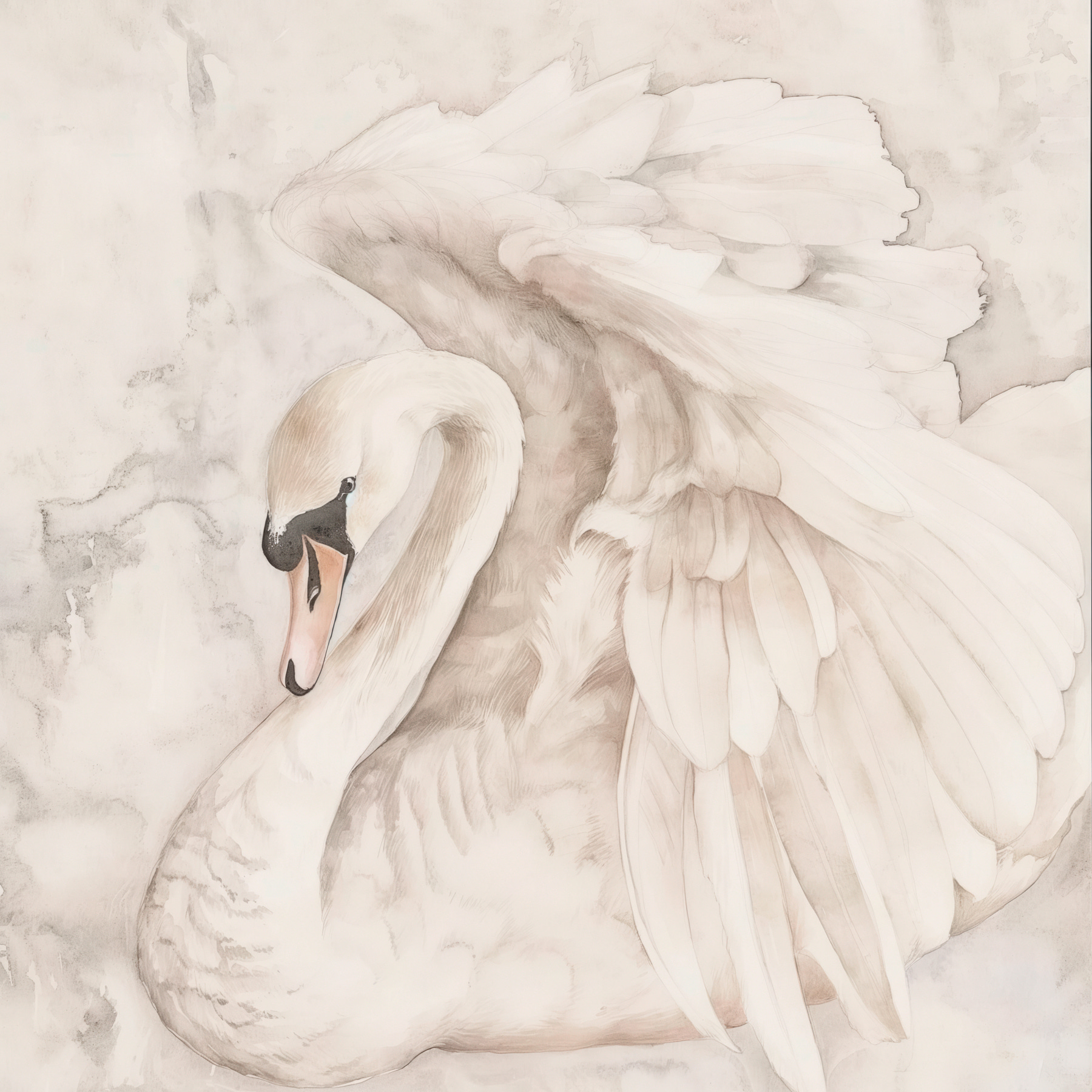Un cigno bianco con le ali s38296p - Un cigno bianco con le ali - tegory