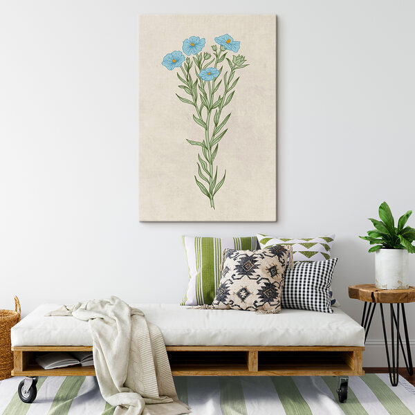 s38235pig308 600x600 - Un disegno di una pianta con fiori blu - tegory