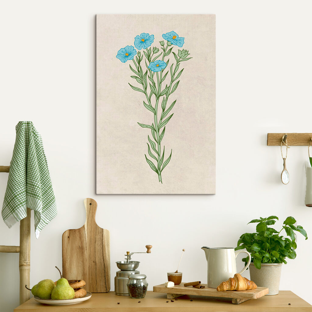 s38235pik301 1024x1024 - Un disegno di una pianta con fiori blu - tegory