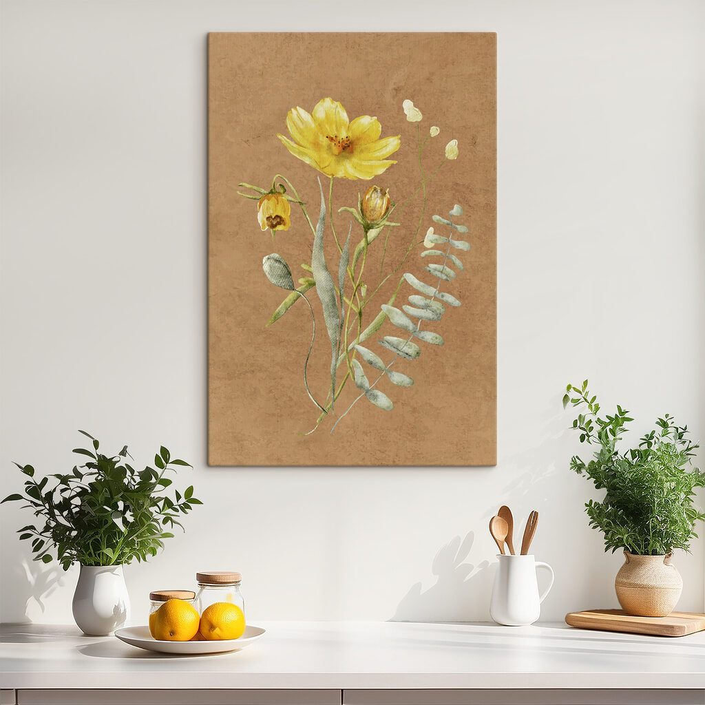 s38238pik302m 1024x1024 - Un dipinto raffigurante fiori e foglie - tegory