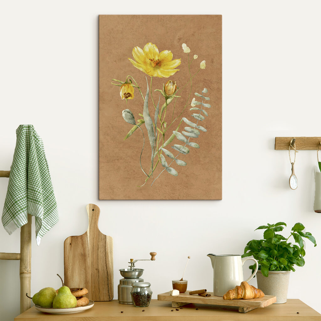 s38238pik301 1024x1024 - Un dipinto raffigurante fiori e foglie - tegory