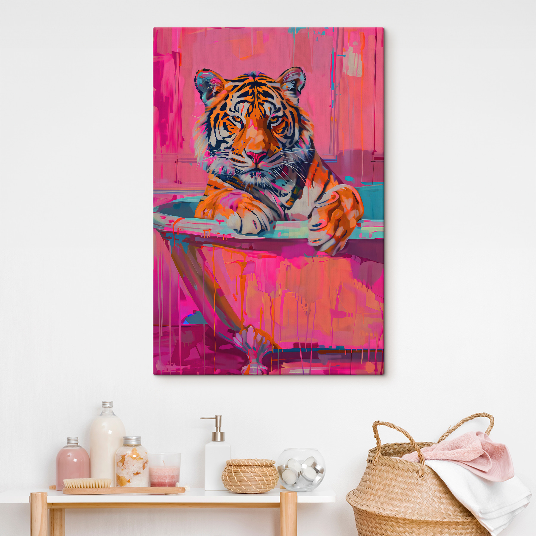 s38257pit10m - Una tigre nella vasca da bagno - tegory
