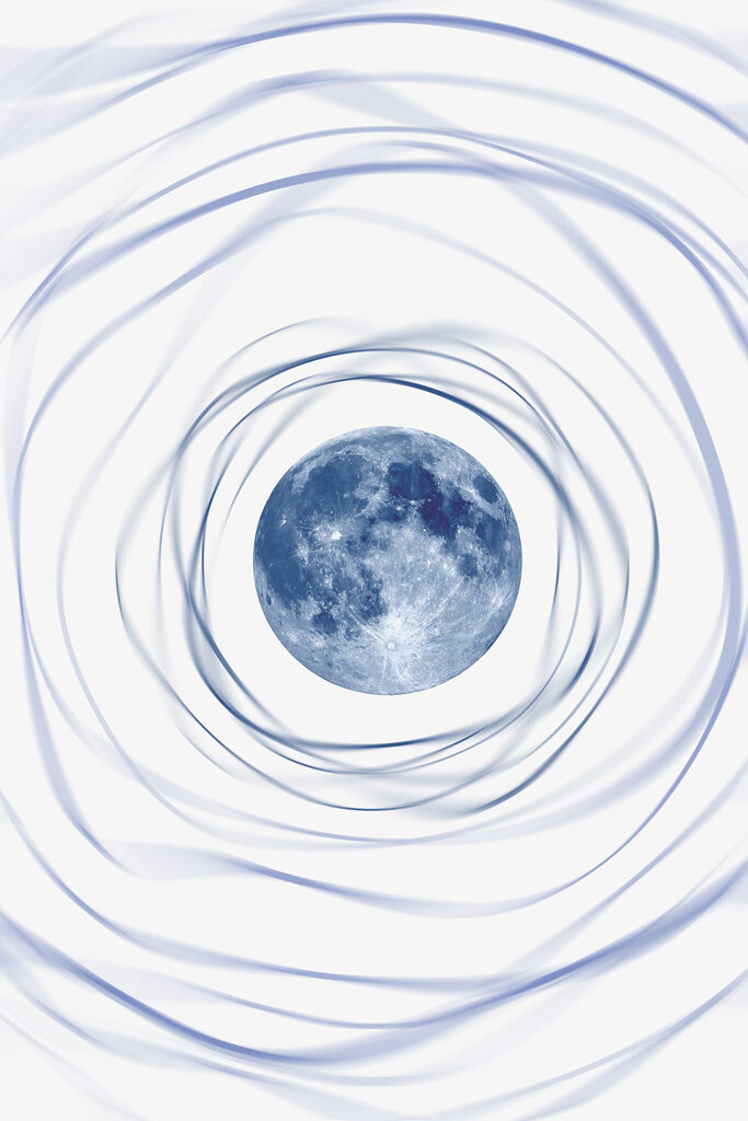 Un pianeta blu circondato da un cerchio a spirale s38279p 683x1024 - Un pianeta blu circondato da un cerchio a spirale - tegory