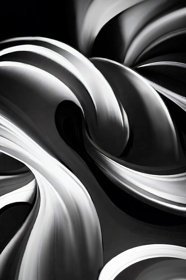 s38270p 600x900 - Uno sfondo bianco e nero a spirale - tegory