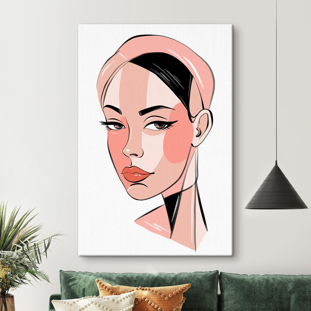Una donna con i capelli rosa e neri s38286pig112 1024x1024 - Una donna con i capelli rosa e neri - tegory