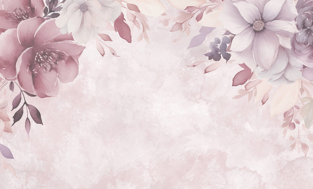 Una composizione floreale rosa e bianca Una composizione floreale rosa e bianca