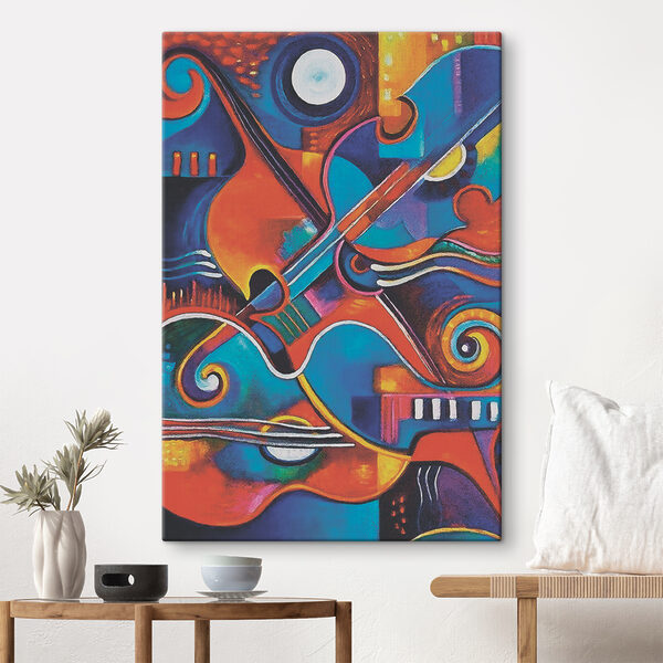 Quadri Un'opera d'arte dai colori vivaci
