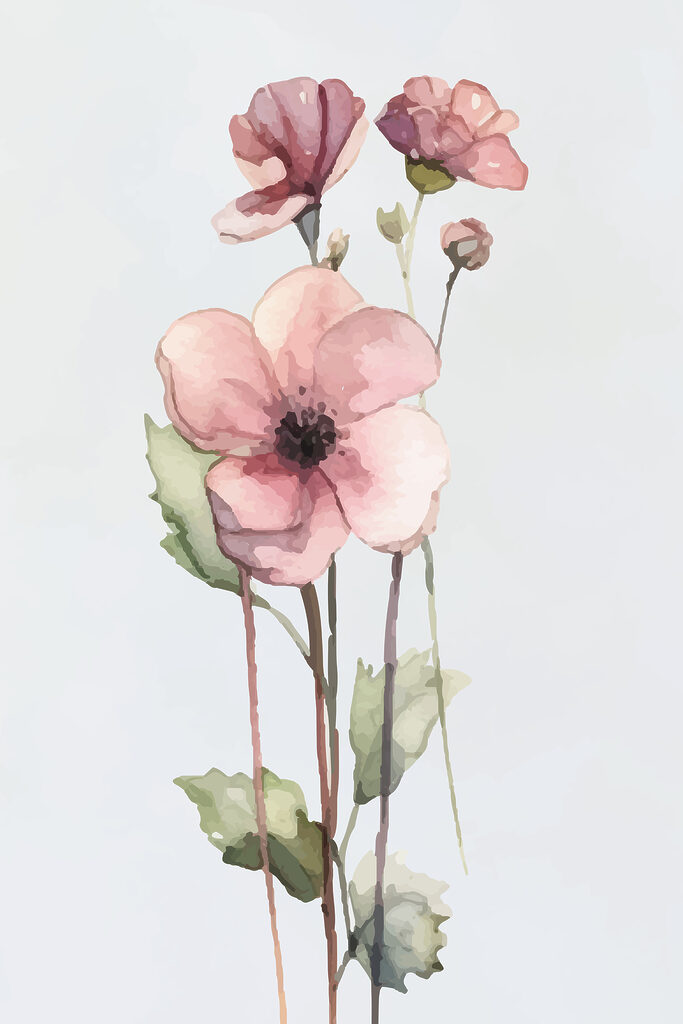 A close up of flowers