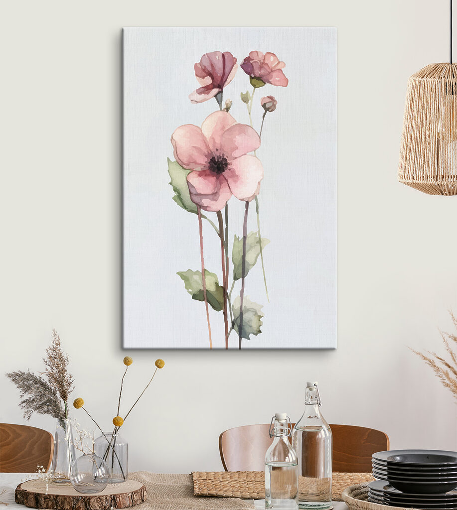 A close up of flowers