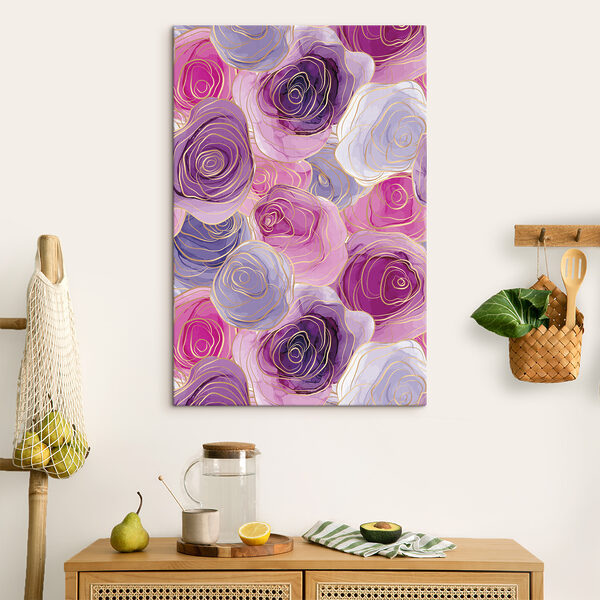 Quadri Quadri Un primo piano di fiori (COD: s38335)
