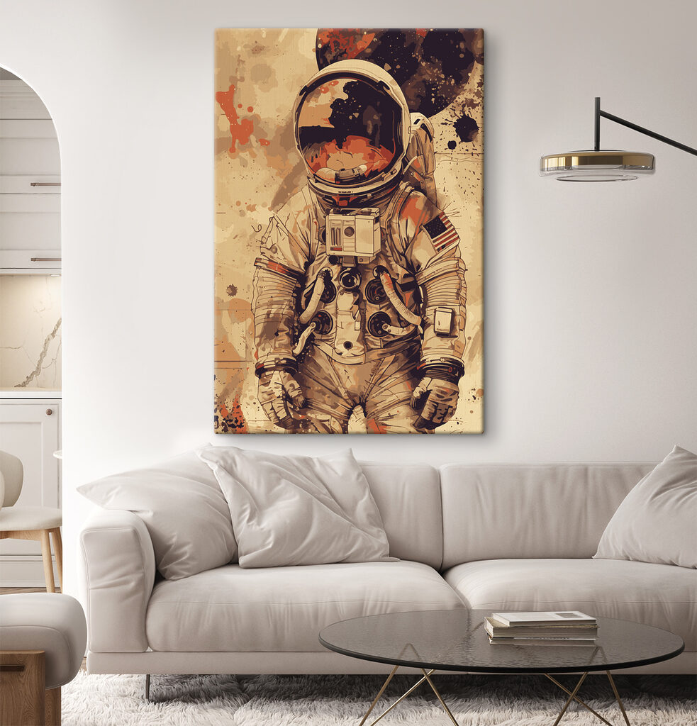 An astronaut in a space suit An astronaut in a space suit