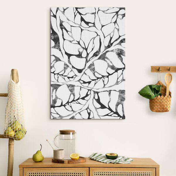 A black and white pattern A black and white pattern