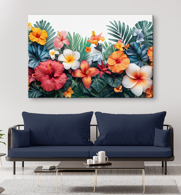 Quadri Un mazzo di fiori e foglie (COD: s38241) Quadri Quadri Un mazzo di fiori e foglie (COD: s38241)
