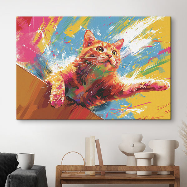 Quadri Un gatto con una zampa protesa (COD: s38251) Quadri Quadri Un gatto con una zampa protesa (COD: s38251)