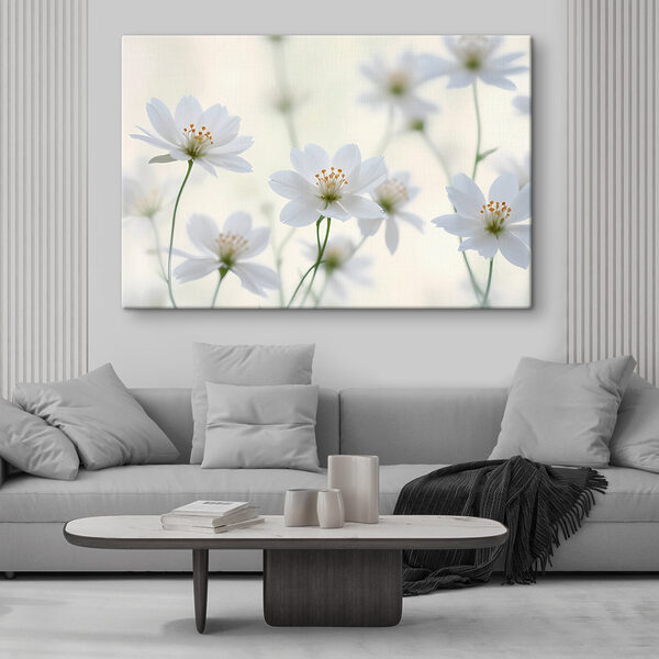 Quadri Un mazzo di fiori bianchi (COD: s38370) Quadri Quadri Un mazzo di fiori bianchi (COD: s38370)