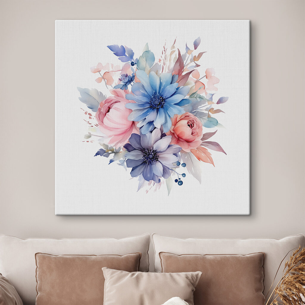 A bouquet of flowers