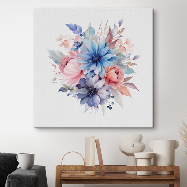 A bouquet of flowers