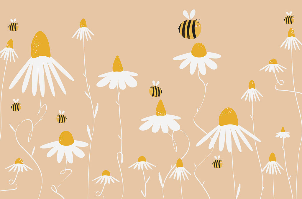 Un'ape su un fiore Un'ape su un fiore