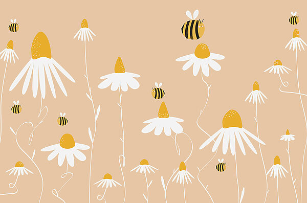 Un'ape su un fiore Un'ape su un fiore