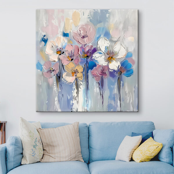 Quadri Un dipinto di fiori su sfondo bianco (COD: s38643) Quadri Quadri Un dipinto di fiori su sfondo bianco (COD: s38643)