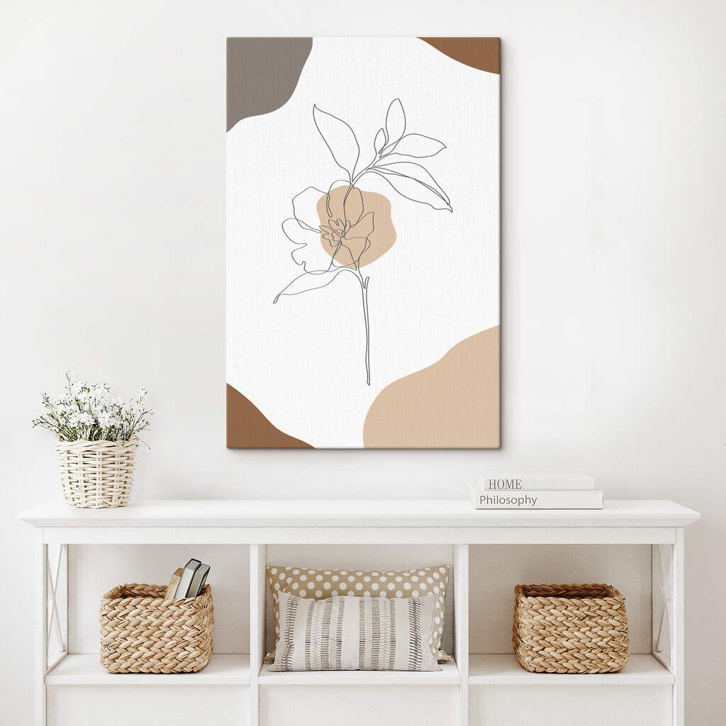 A drawing of a flower A drawing of a flower
