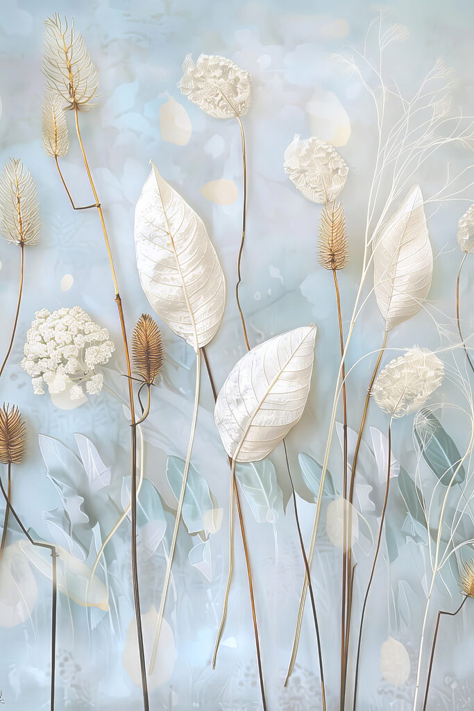 Delicate flora against a soft backdrop Delicate flora against a soft backdrop