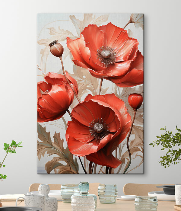 Quadri Un primo piano di fiori