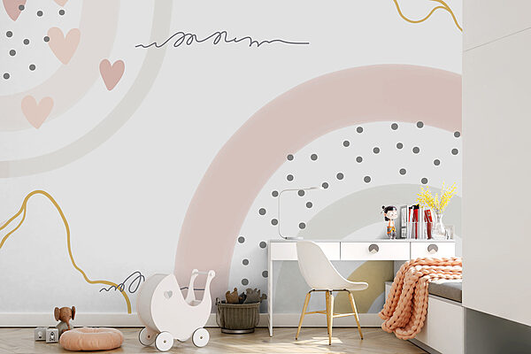 Uno sfondo bianco con cerchi e punti rosa e grigi u99373pir2r 600x400 - Uno sfondo bianco con cerchi e punti rosa e grigi - tegory