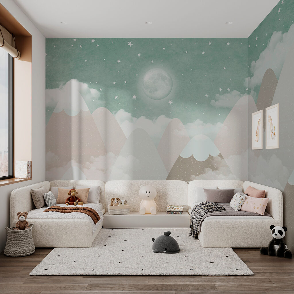 Una luna su montagne e nuvole w00374v3pir1ms 1024x1024 - Una luna su montagne e nuvole - tegory