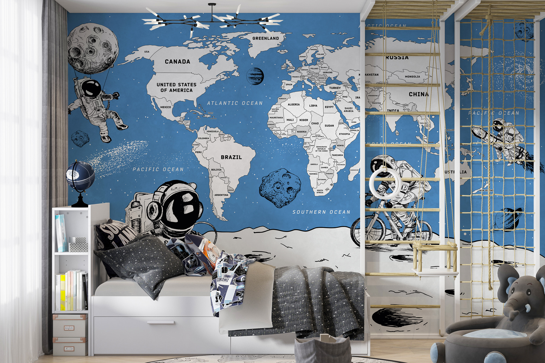 Un disegno di due astronauti sulla luna w00473v1pir1mr - Un disegno di due astronauti sulla luna - tegory