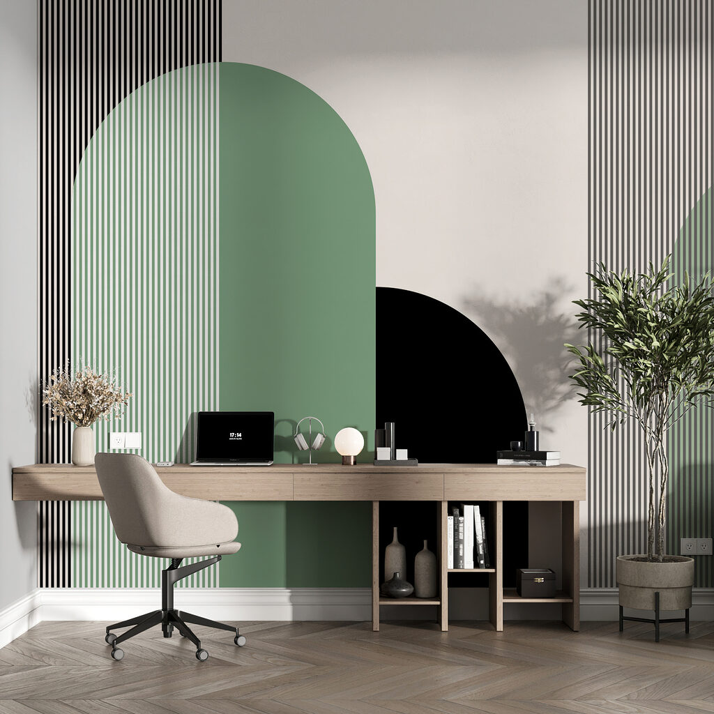 w00631v1pig241ms 1024x1024 - Forme geometriche verdi e nere - tegory