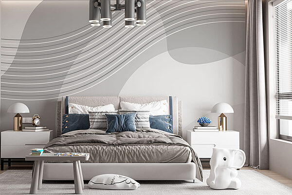 Uno sfondo grigio e bianco con linee bianche Uno sfondo grigio e bianco con linee bianche