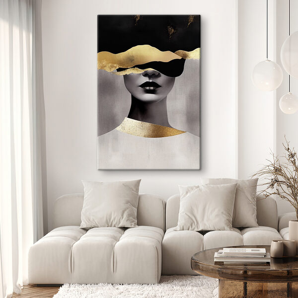 Mystery veiled in shimmering elegance