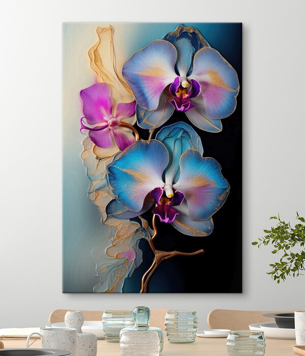 Quadri Un mazzo di fiori colorati