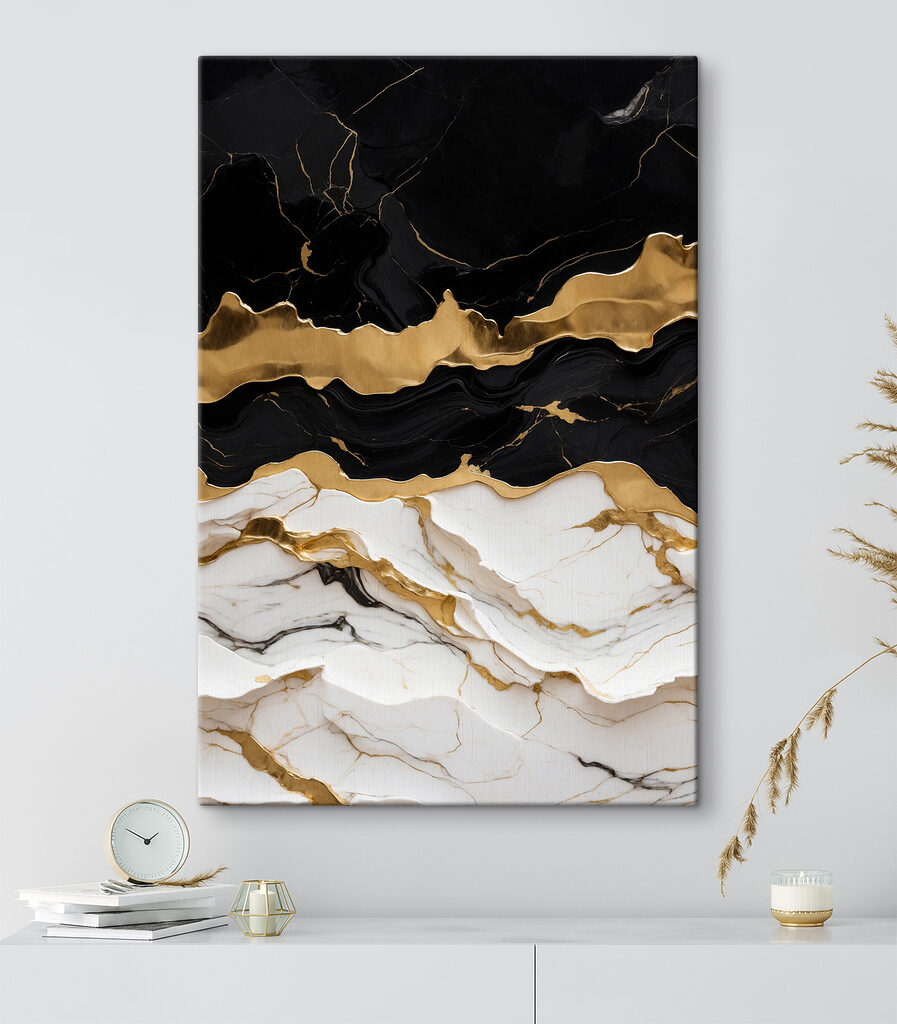 Elegant Marble with Rich Veins Elegant Marble with Rich Veins