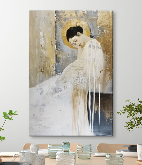 Serene beauty in textured elegance Serene beauty in textured elegance