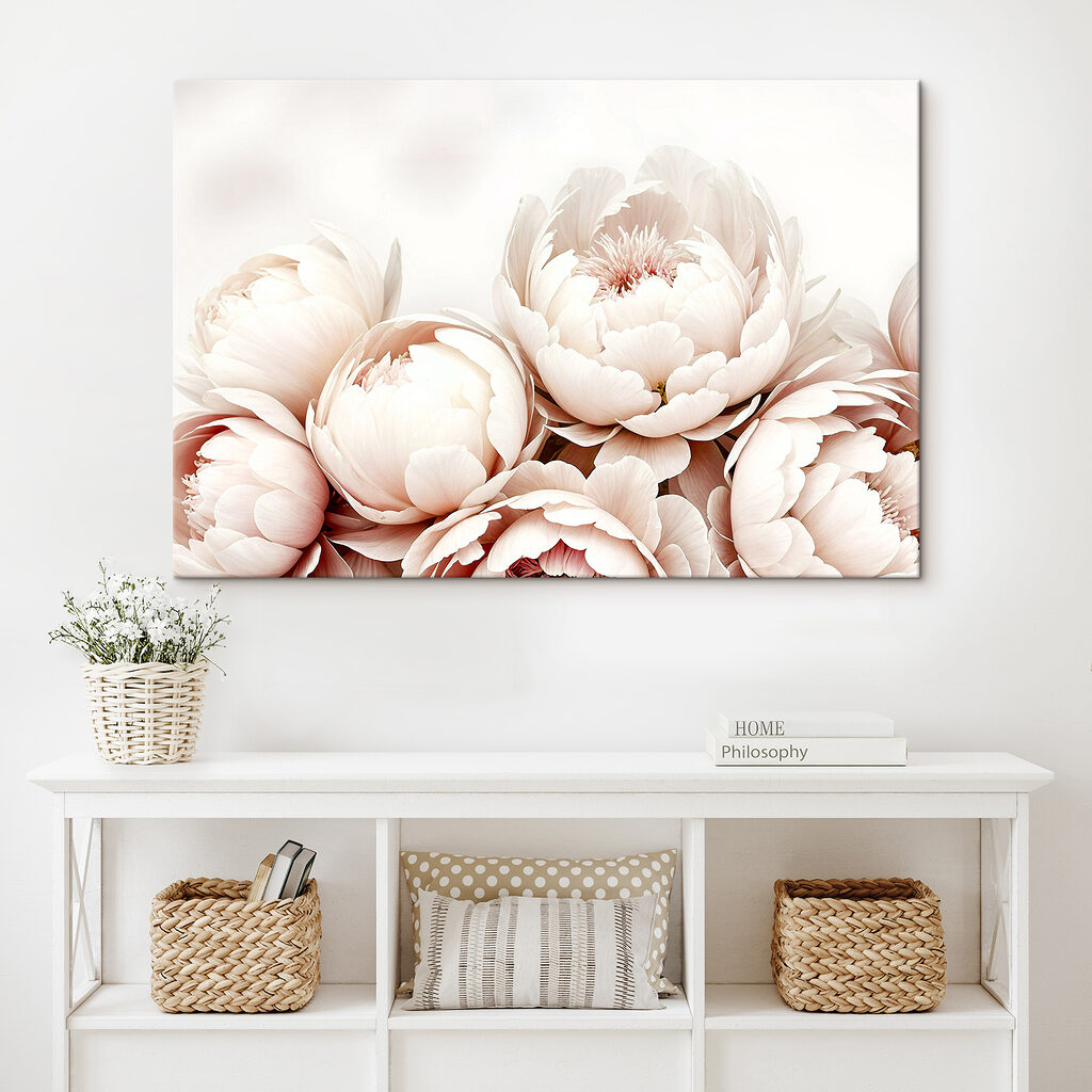 A group of white flowers
