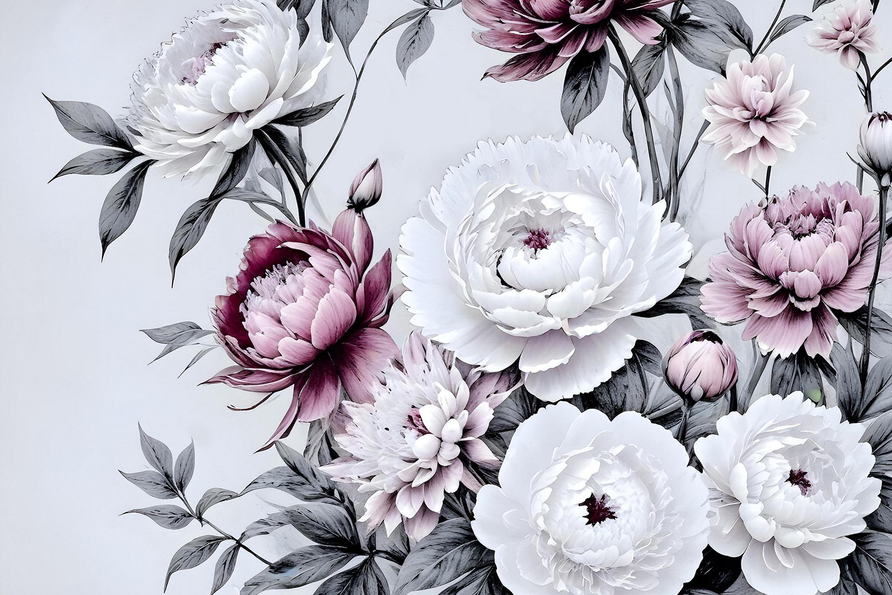 A close up of flowers