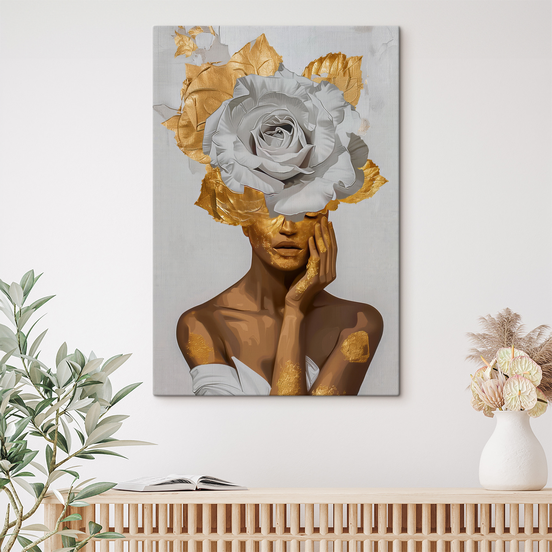 Silvery bloom, metallic whispers