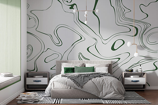 Un vortice verde e bianco Un vortice verde e bianco