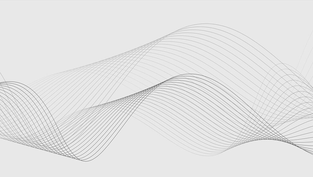 Linee ondulate in bianco e nero Linee ondulate in bianco e nero