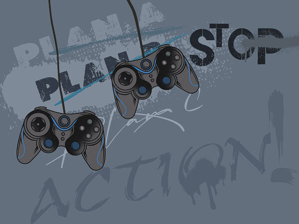 Un controller per videogiochi da un cavo Un controller per videogiochi da un cavo