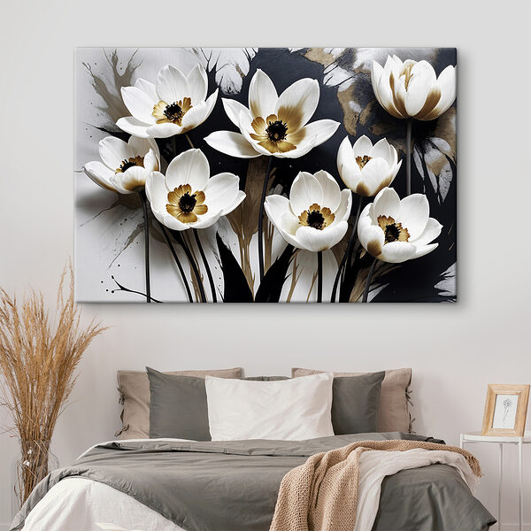 Quadri Quadri Un mazzo di fiori bianchi (COD: s38971)