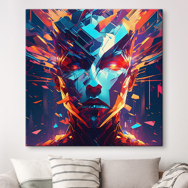 A digital art of a woman A digital art of a woman