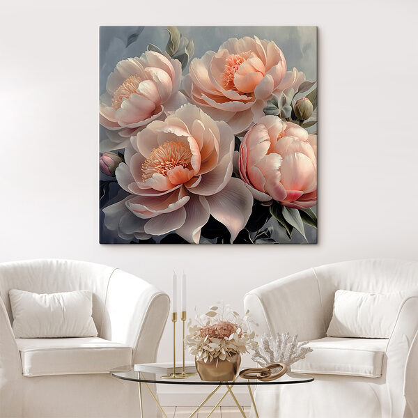 Quadri Quadri Un mazzo di fiori rosa (COD: s38988)