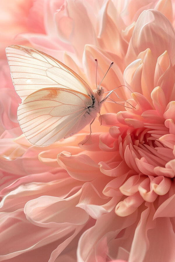 A butterfly on a flower
