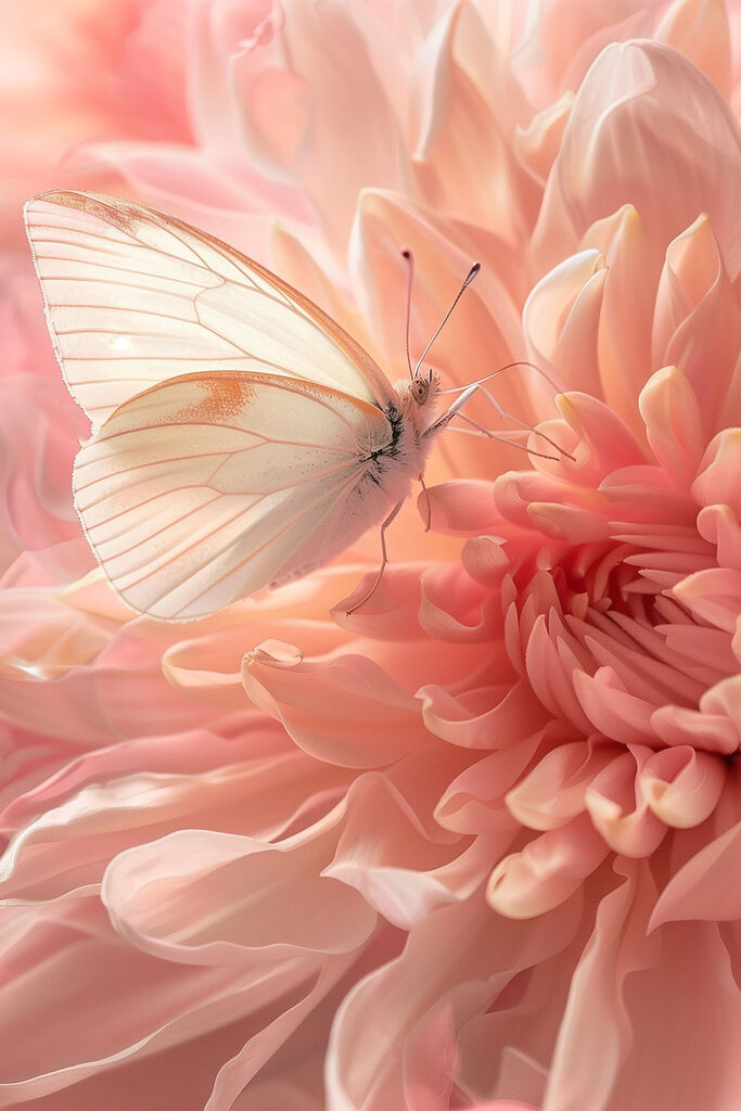 A butterfly on a flower